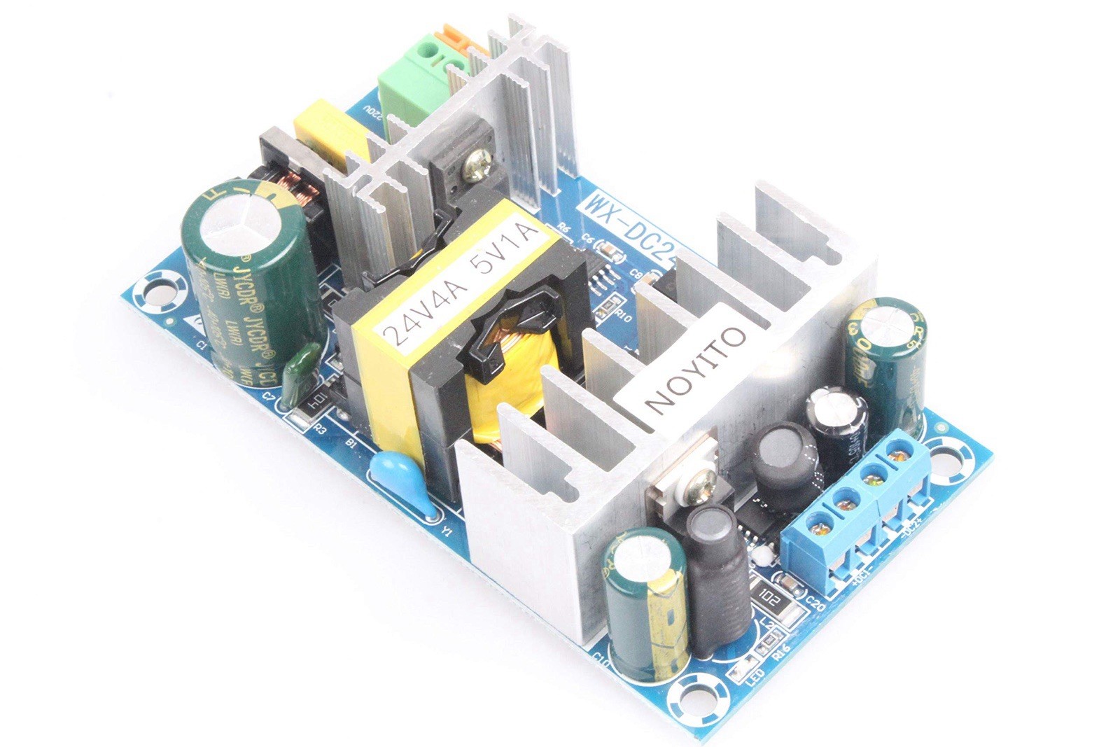NOYITO AC to DC 12V 8A Isolated Power Supply Module AC 120V (85-265V) to 12V 100