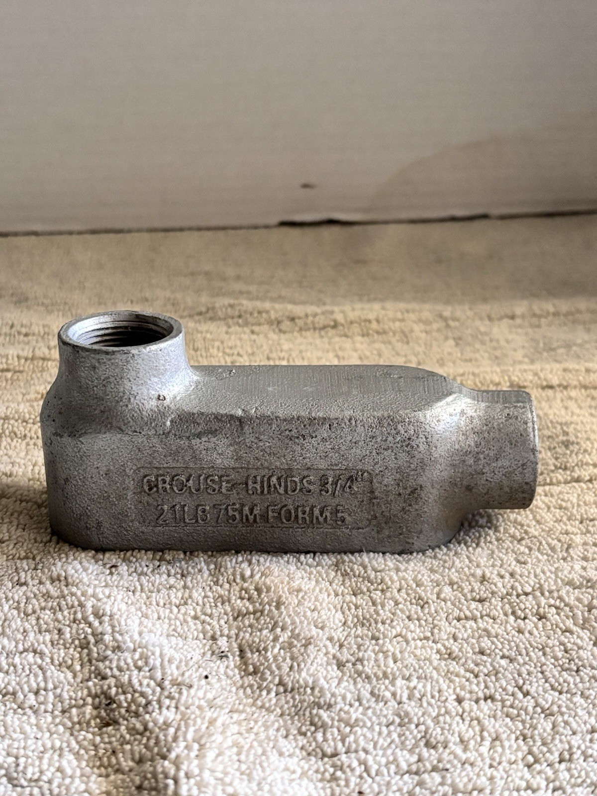 Crouse-Hinds 3/4″ 21LB75M Form 5 Conduit Body