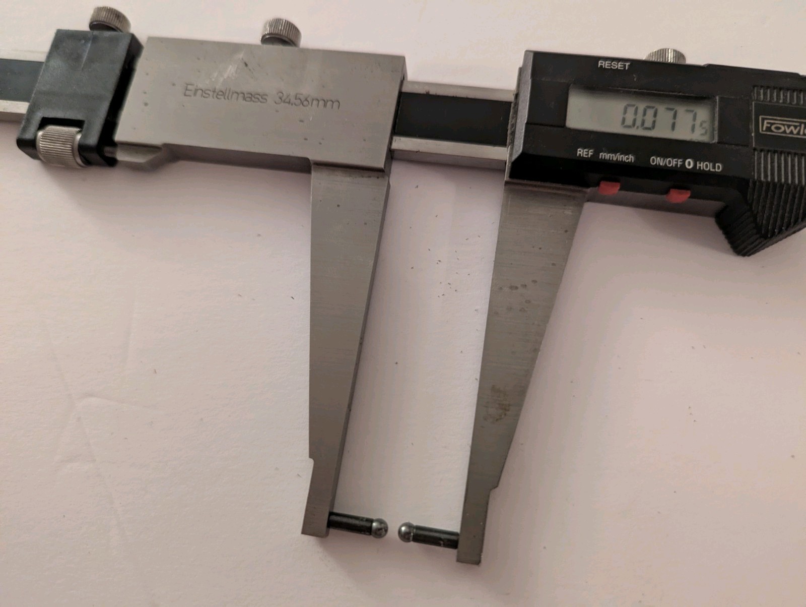 Fowler Digital Caliper 35-200mm 0.01mm Ultra Cal II RS232 SPC Output 2101200106