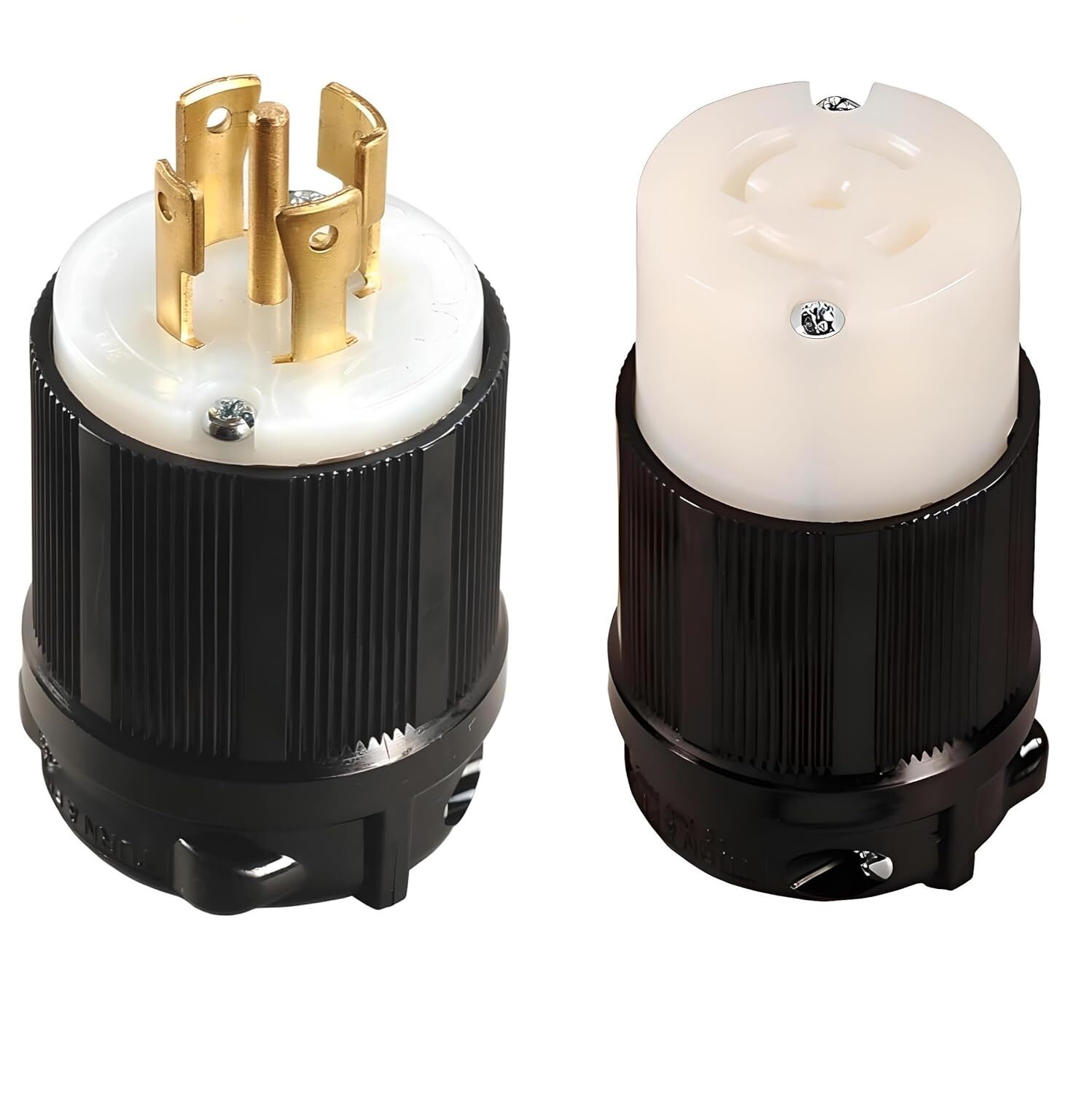 OCS Parts NEMA L21-30 Locking Plug and Connector | 120/208V, 30A – 4 Pole 5 Wire