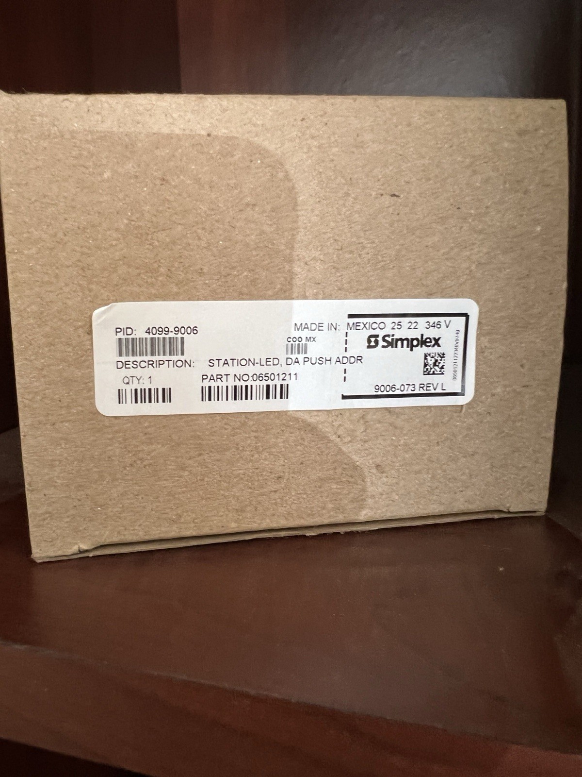 Simplex 4099-9006 Addressable Dual Action Pull Station LED IDNet IDNET New