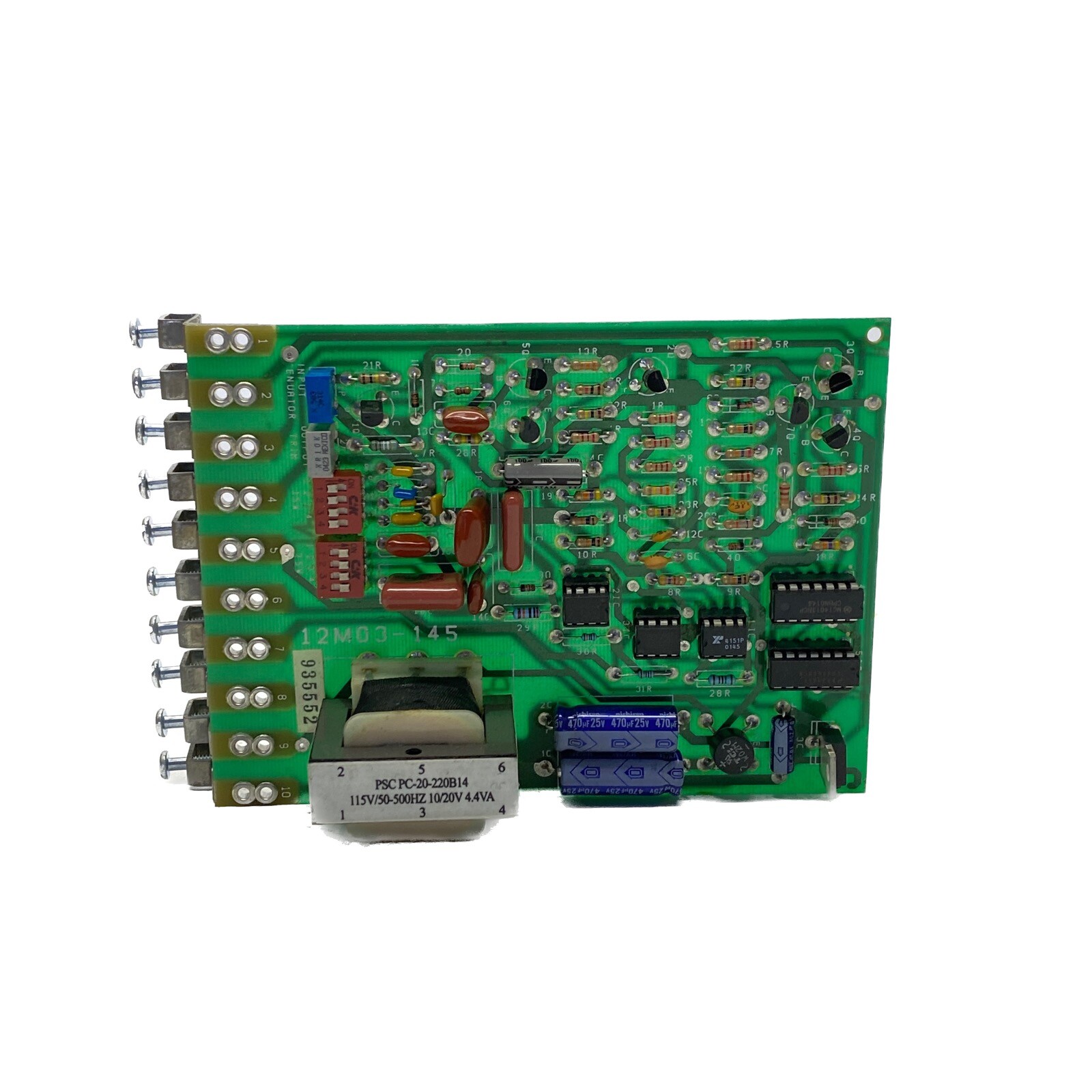 NEW Contrex 115V/50-500Hz 10/20V 4.4VA Frequency to Volt Converter PCB 12M03-145