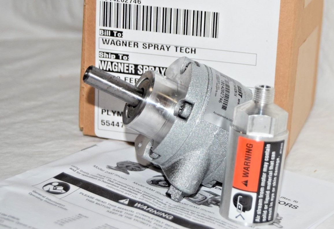 GAST 1AM-NCW-14 Clockwise CW Air Motor With Muffler