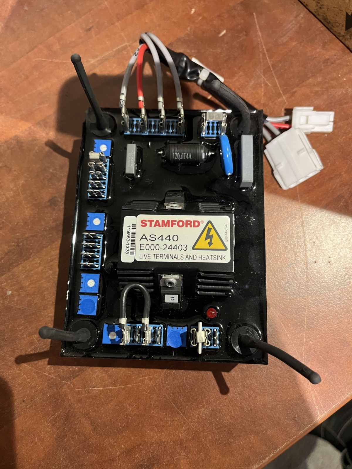 Genuine OEM Stamford Cummins AS440 Automatic Voltage Regulator – P/N: E000-24403