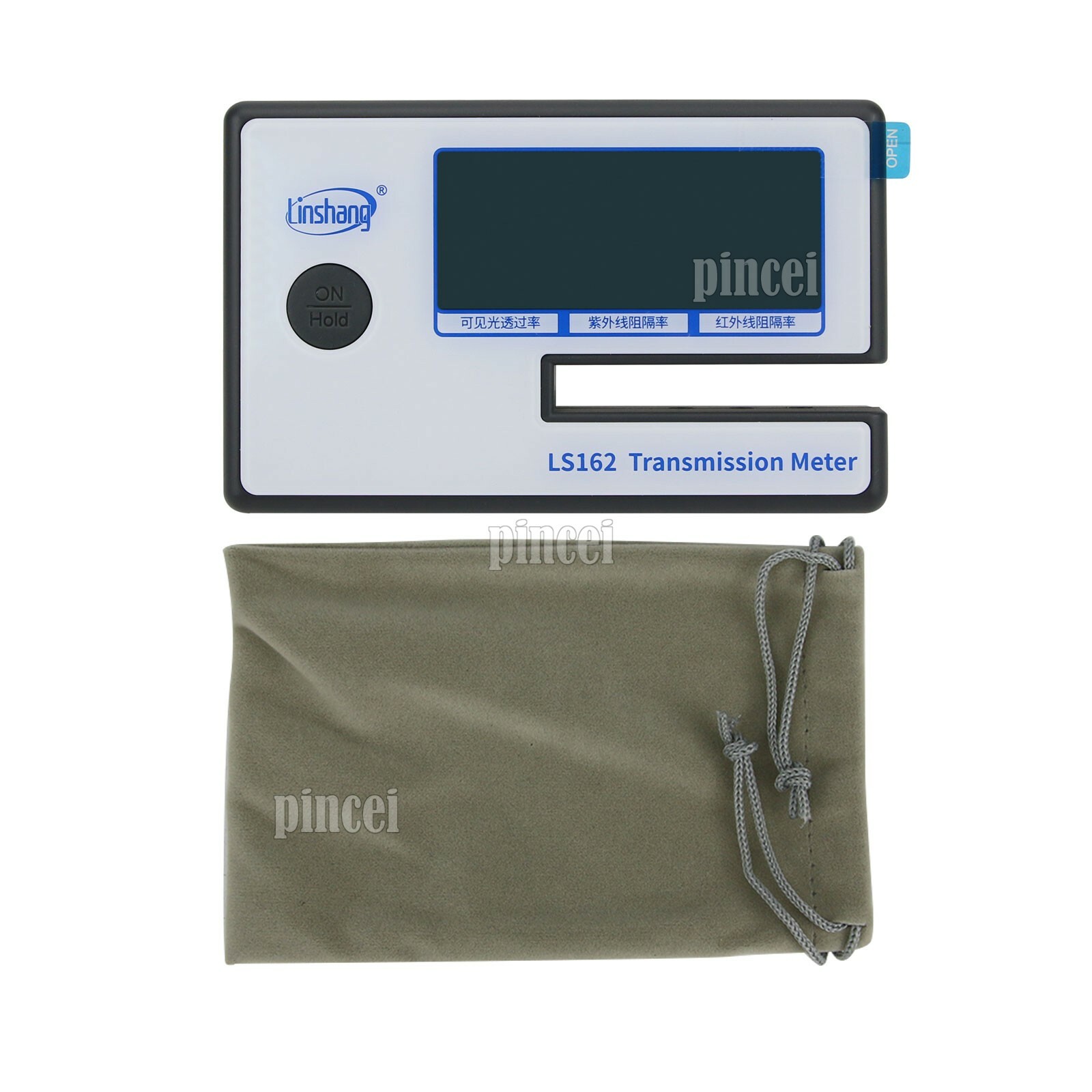 LS162 Portable Solar Film Tester Transmission Meter w/ VL Transmission UV IR