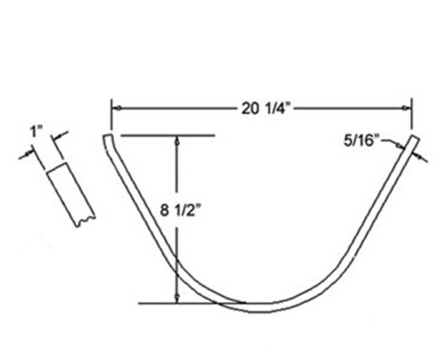 10 Landscape Rake Tine/Teeth for LandPride 820-037C LR1572/LR1584/LR2572