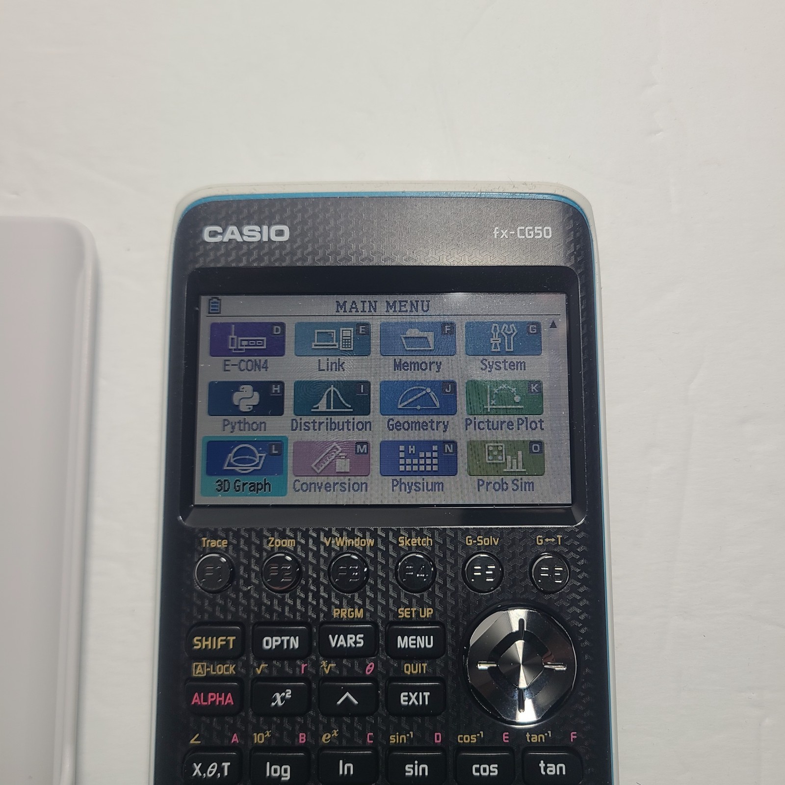 Casio FX-CG50 Color Graphing Calculator Black With Cover
