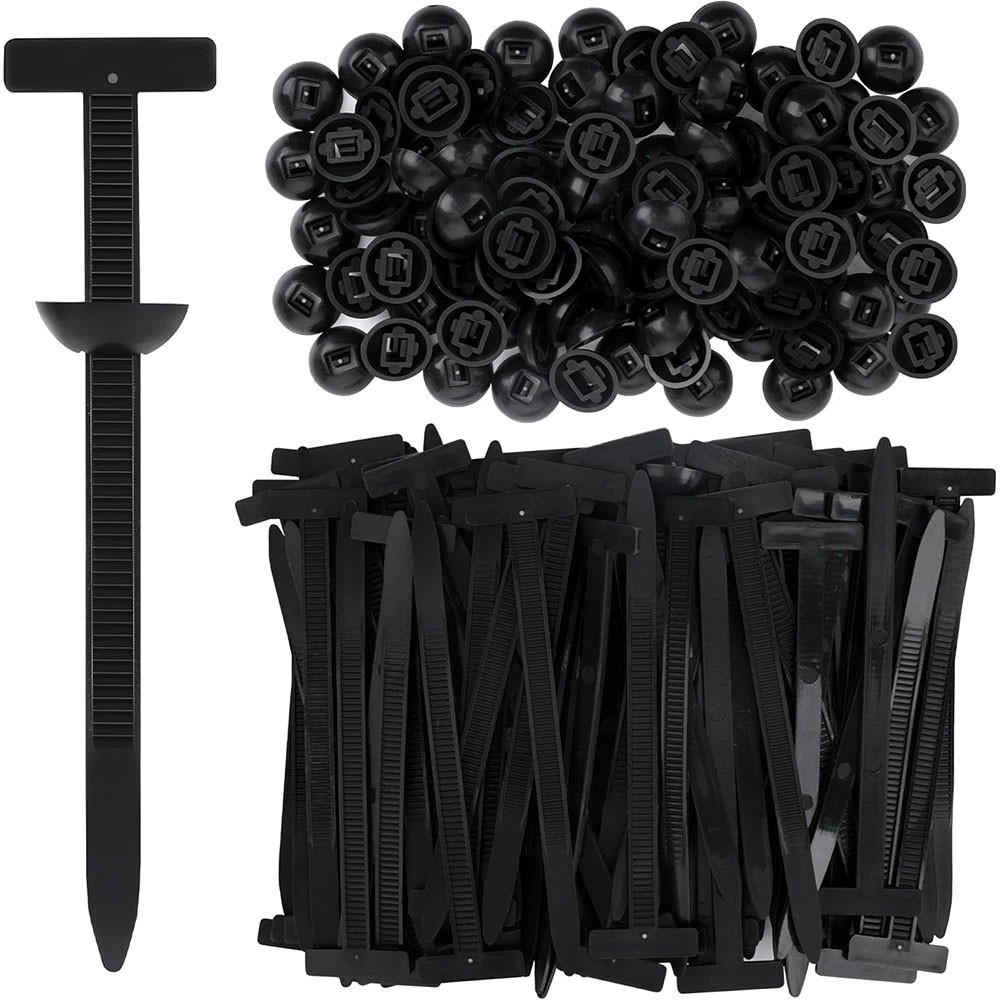 2026 Nylon Upgraded Universal Cable Tie Buckle Heavy Duty Self-Locking Rivet Zip