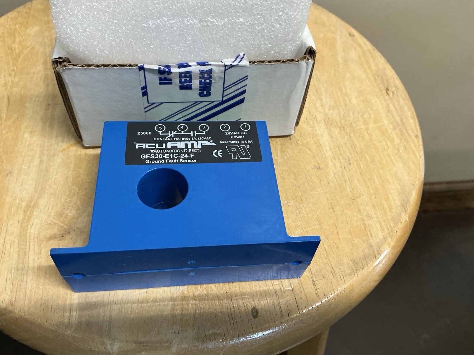 AcuAMP GFS30-E1C-24-F GROUND FAULT SENSOR