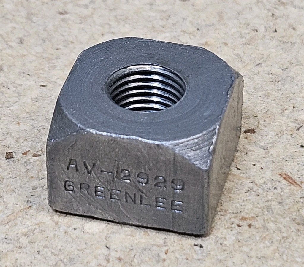 Greenlee No. 732 1 11/64″ key metal punch set – knockout – 1.170″ diameter hole