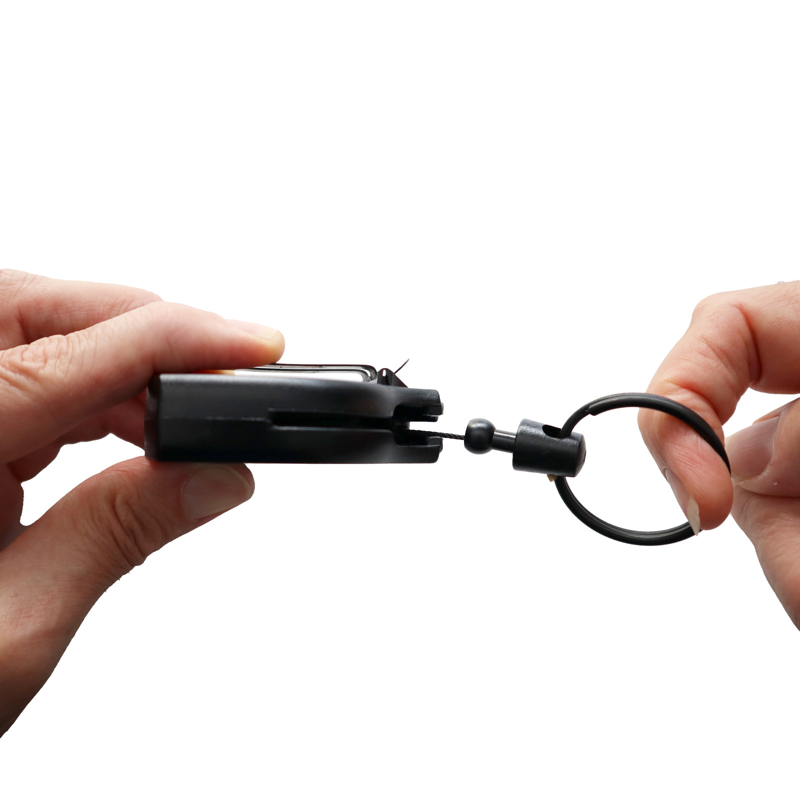 2 Pack -Key-Bak Super 48 Heavy Duty Retractable Reel w Kevlar Cord USA Made S48K