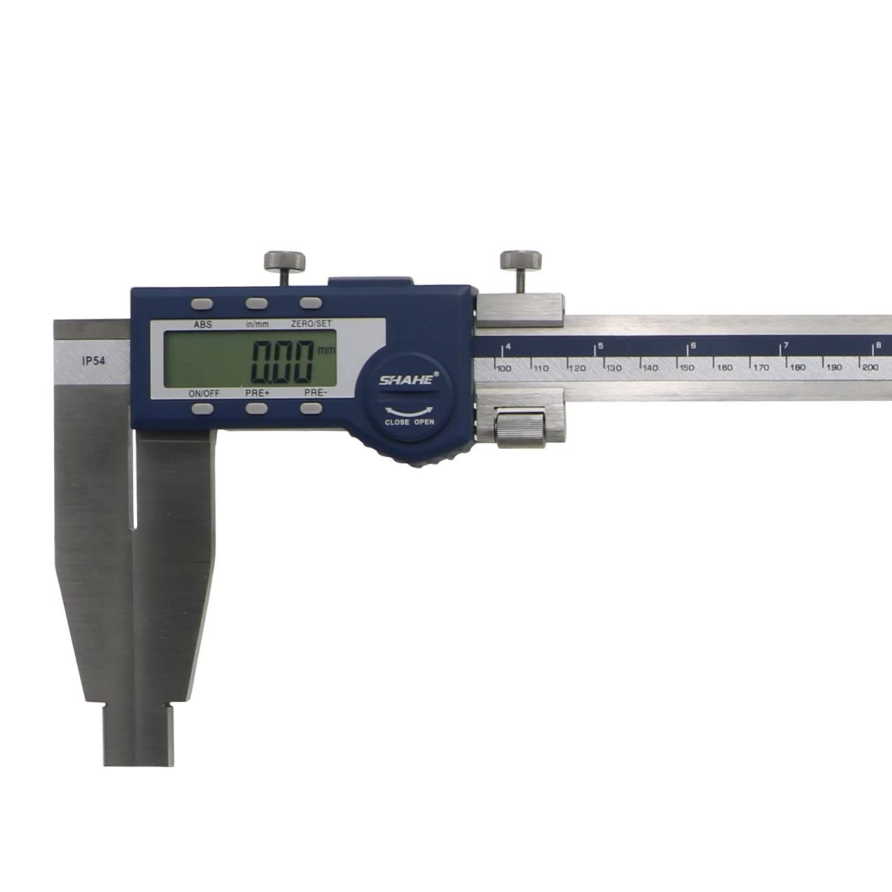 Stainless Steel 24»/600mm Electronic Digital Caliper Long Jaw Resolution .0005