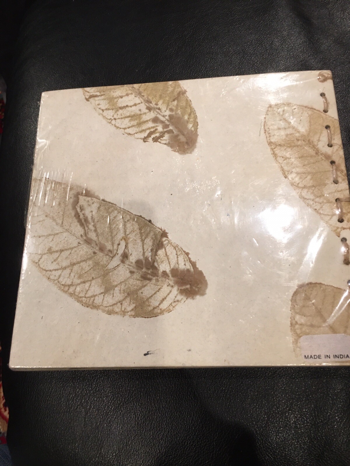 Journal From Hand Made Paper. Measurement: 7.5” X 7”. Made In India