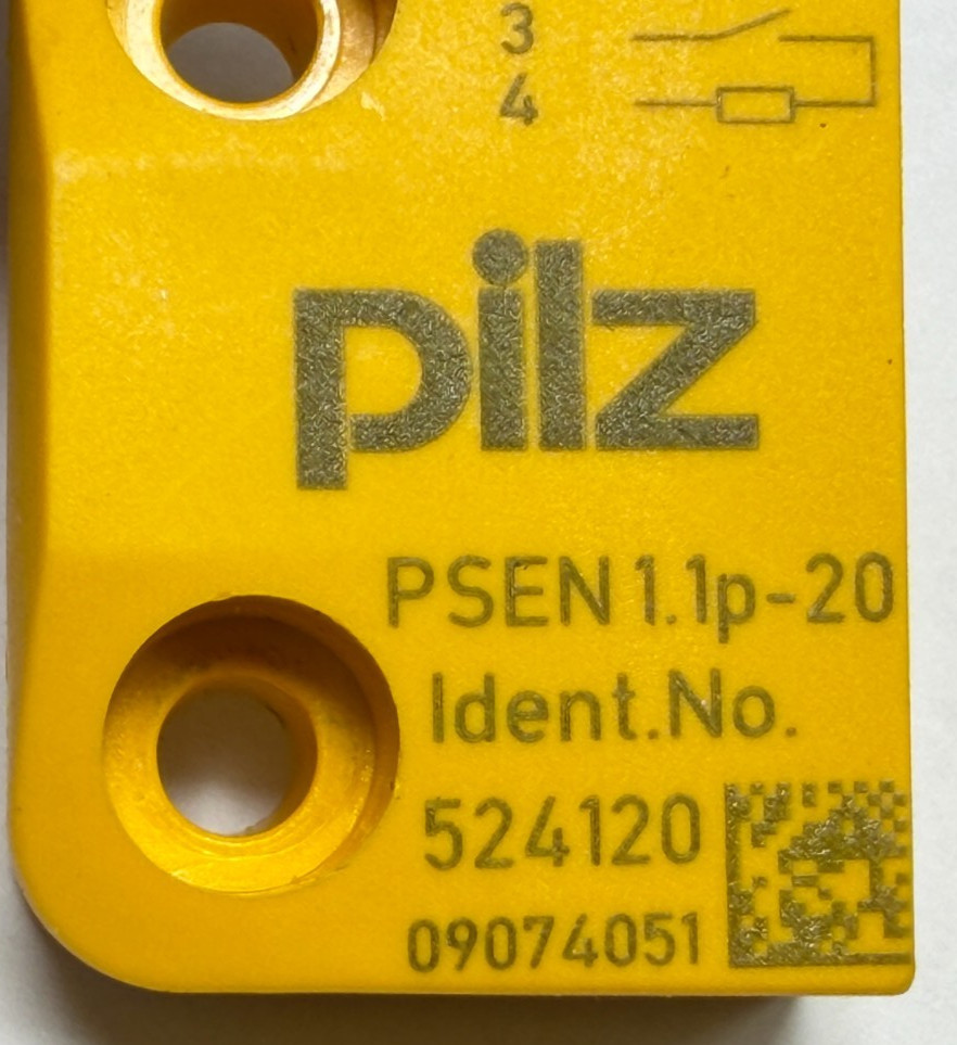 Set Pilz PSEN 1.1p-20 & PSEN 1.1-20 Non Contact Safety Switch, 524120, 514120