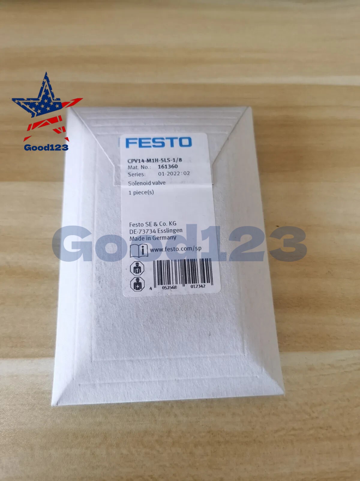 1PC New Festo CPV14-M1H-5LS-1/8 161360 Solenoid Valve