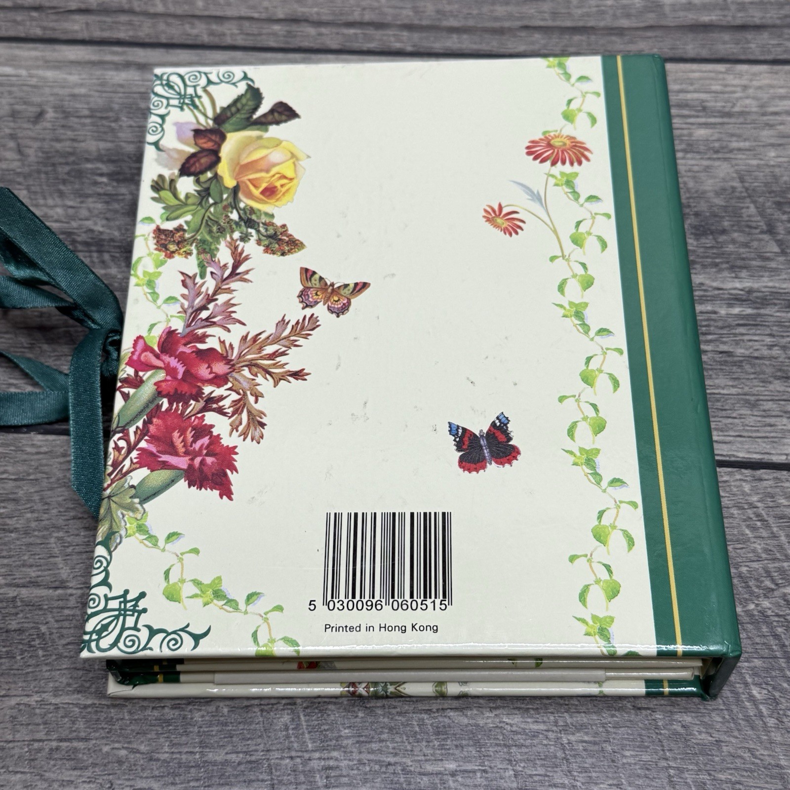 Vintage Victorian Floral Address Telephone & Birthday Book Set 1990s Waverley