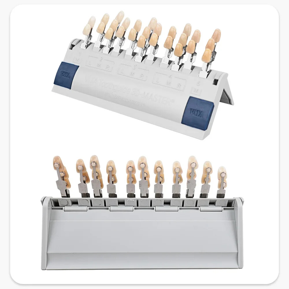 VITA Dental Lab Resin Toothguide 3D Master with Bleached Shade Guide 29 Colors