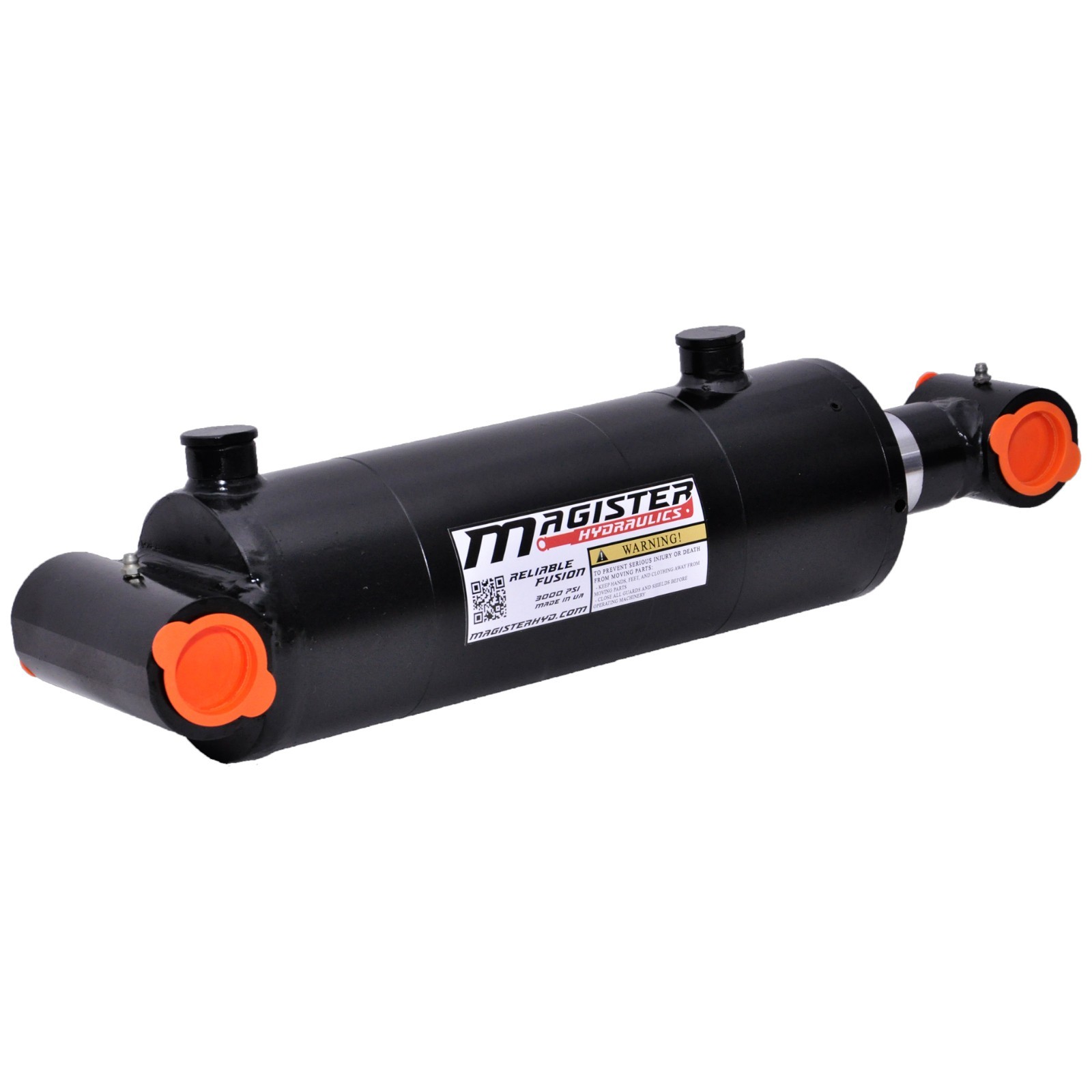Hydraulic Cylinder Welded Double Acting 3.5″ Bore 8″ Stroke Cross Tube 3.5×8 NEW