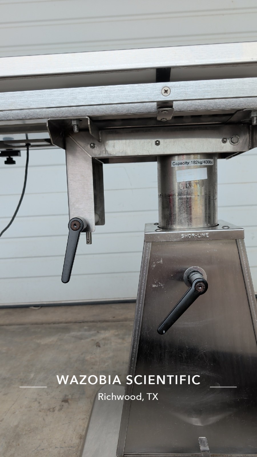 SHOR-LINE V-TOP HEATED ADJUSTABLE SURGERY TABLE