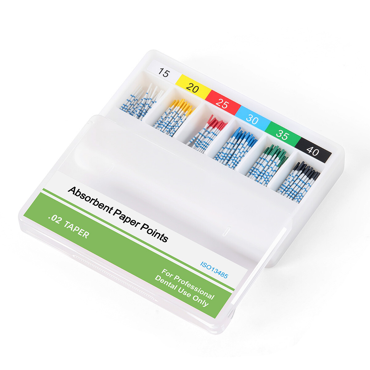 AZDENT Dental Endodontic Absorbent Paper Points With Scale Endo Root Canal