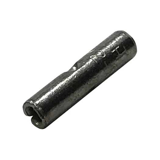 (100) Non-Insulated 22-18 Gauge Uninsulated Butt Splice Connector Wire Terminal