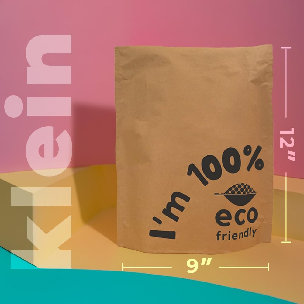 Paper Mailing Bags 23cm x 30cm Small – Kraft Mailing Bags with Adhesive…