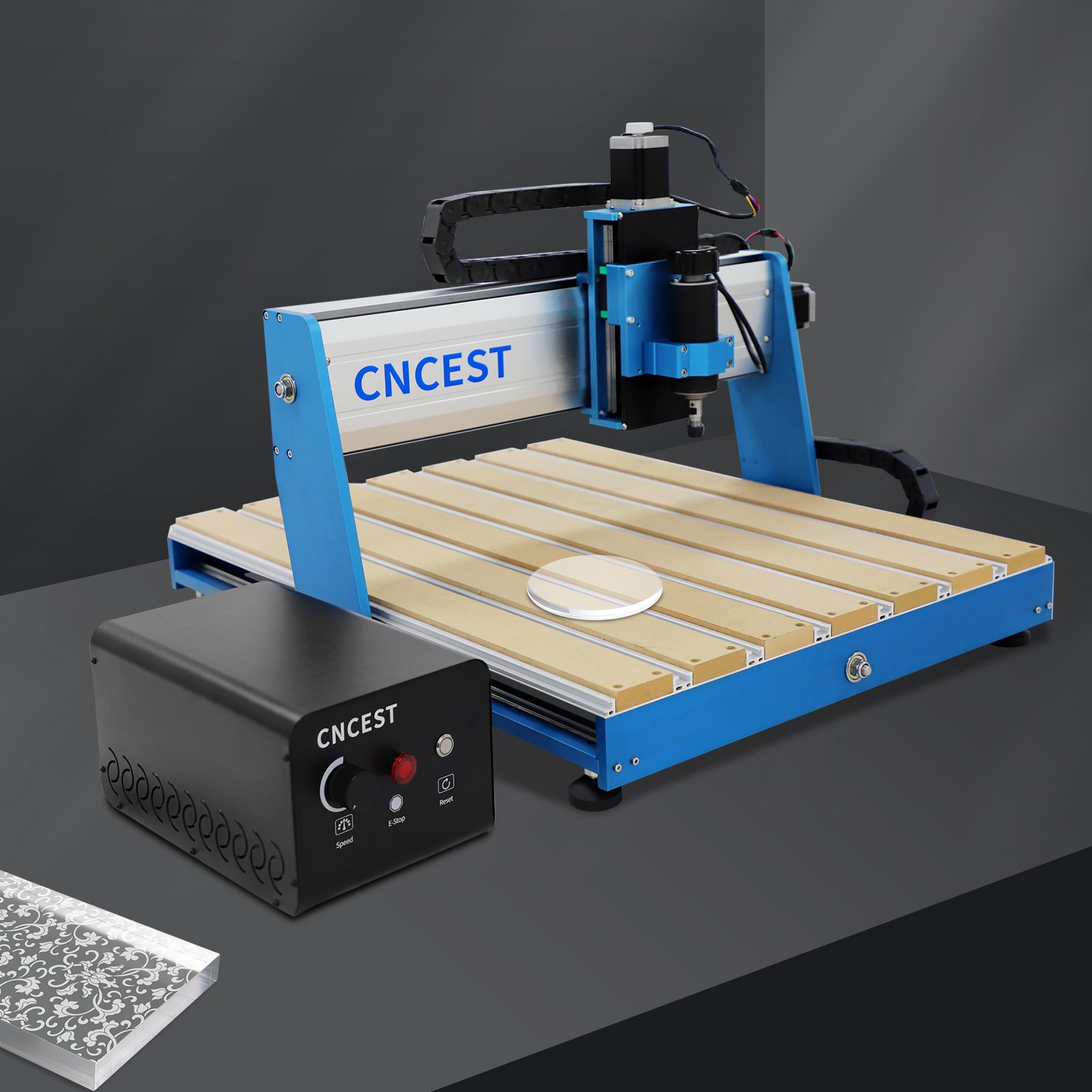 CNC Machine PROVerXL 6050 Plus for Metal Wood Acrylic MDF Carving, GRBL Control