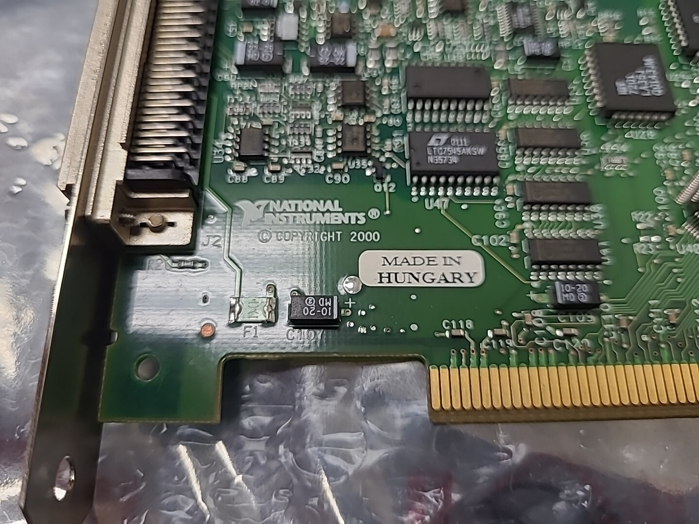 National Instruments PCI-6024E Multifunction I/O Device Analog And Digital Card