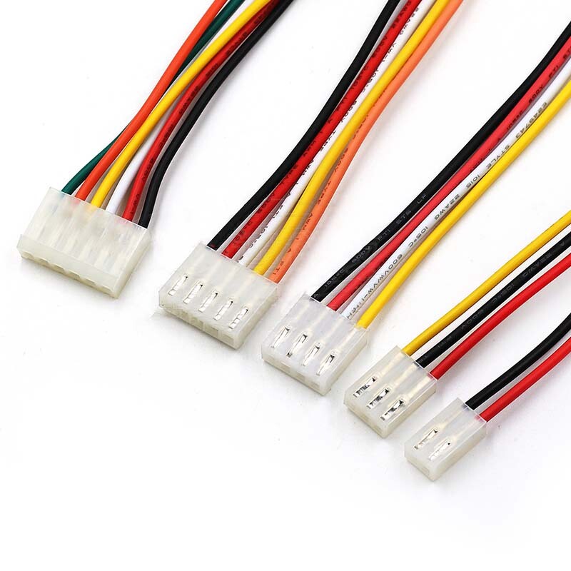 VH3.96mm Connector Electronic Wire 2/3/4/5/6Pin Single End Plugs Cable 20cm