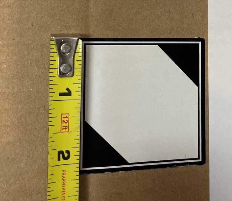 Limited Quantity ORM-D 2×2” Shipping Hazard Warning Labels DOT Compliant – 500