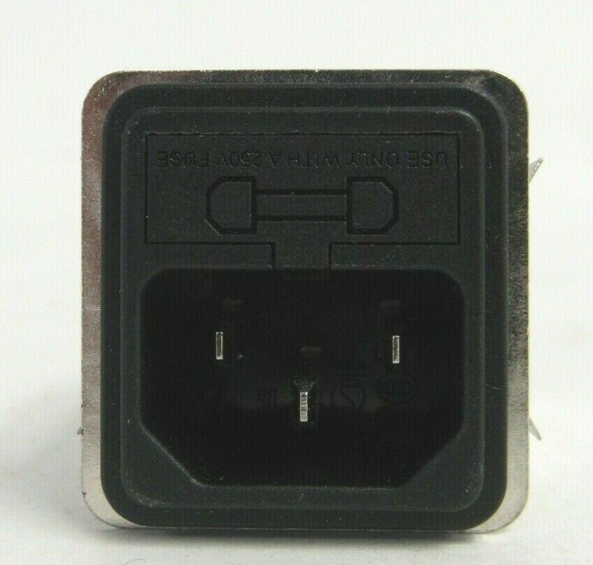 Corcom 6EGS1-1 250V EMI Filter AC Power Entry Module 18-4
