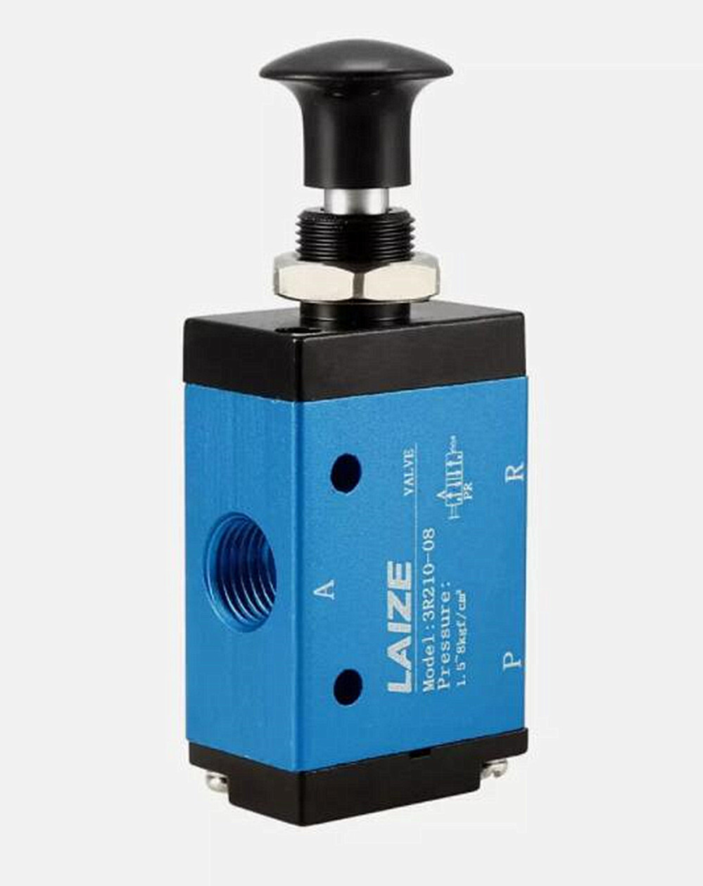1x Manual Hand Pull Push Solenoid Valve 2 Position 3 Way Pneumatic G 1/4″ Thread