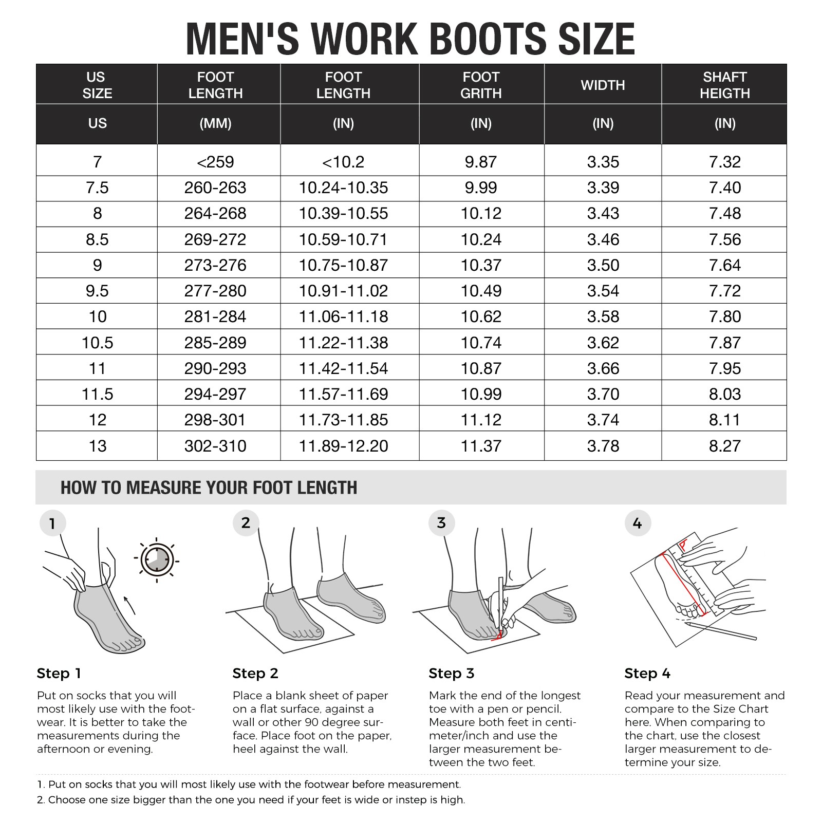 NINGO 6” Men Leather Safety Work Boot Steel/Soft Toe Lace Up Trail Hiking Shoes