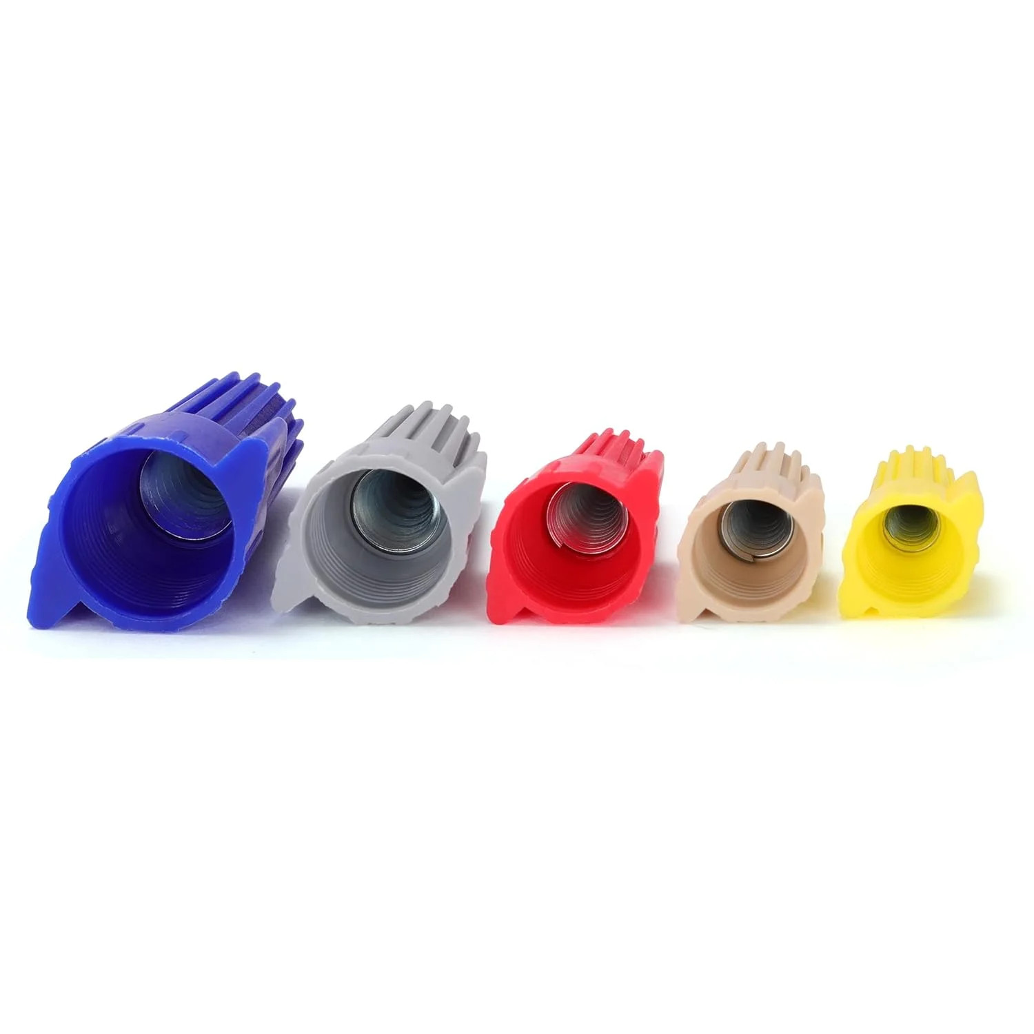 40PCS Blue Wire Nuts 14-6 AWG Winged Twist-On Wire Connectors