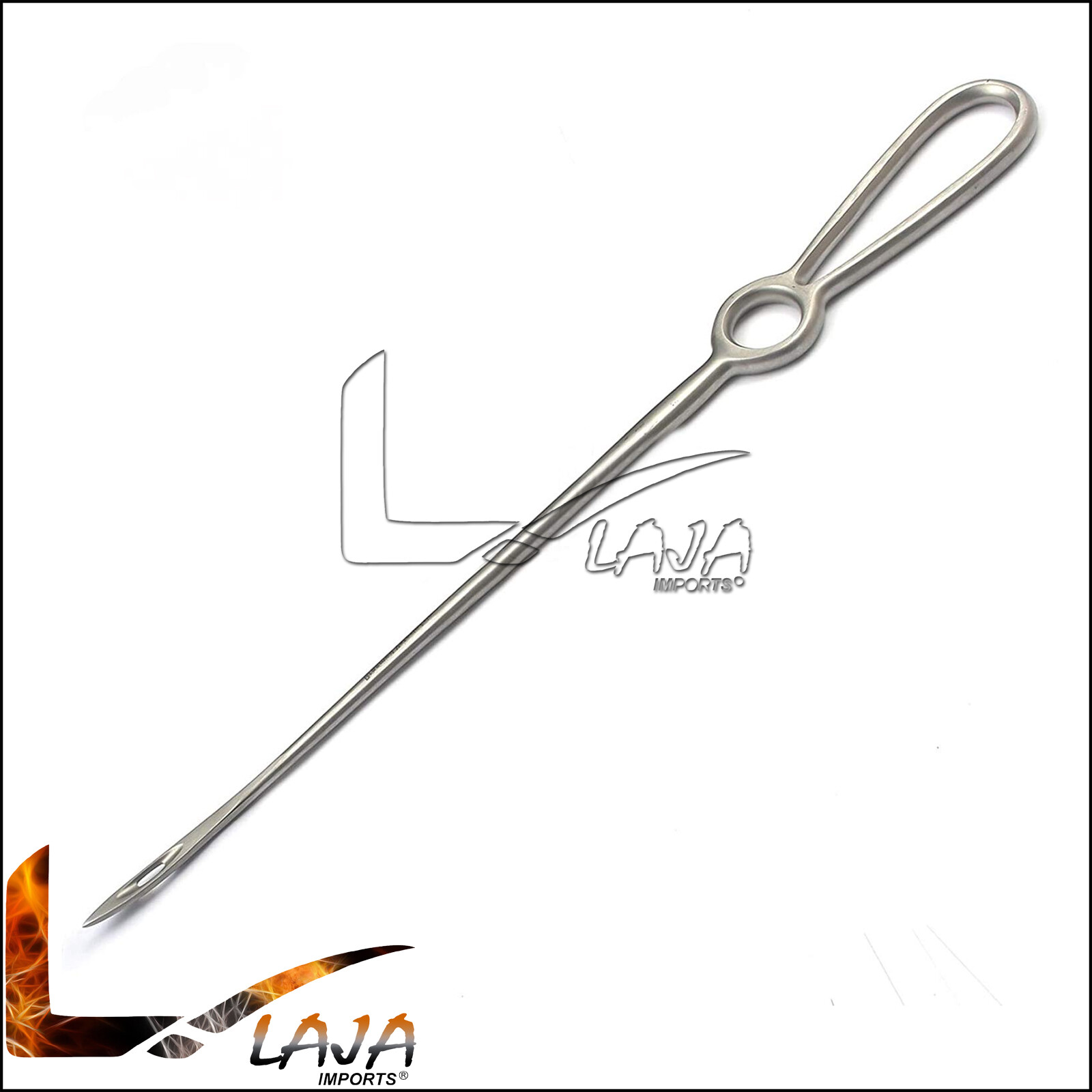 Buhner Needle 12″ Sharp Horse Cow Cattle Veterinary Surgical Stainless Steel