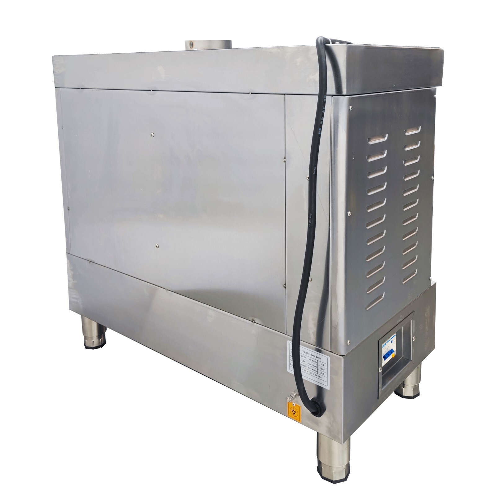NEW 2 Roll Rotisserie Machine 122-572°F Electric Chicken Rotisserie Machine 220V