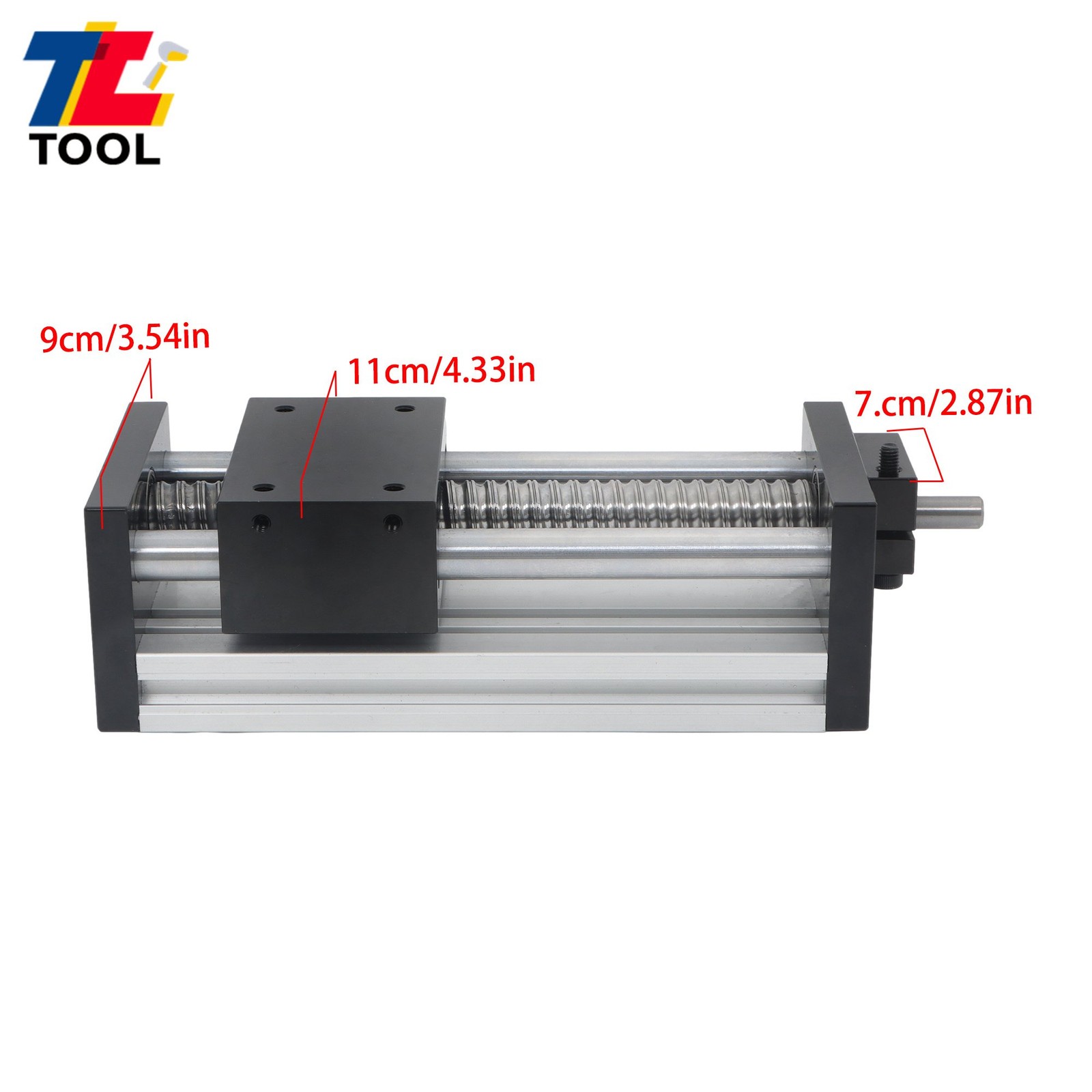 CNC 100mm Cross Slide Linear Rail Module Ballscrew SFU1605 Motion Stage