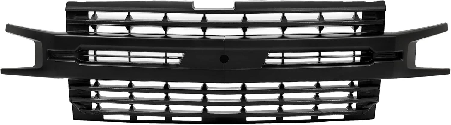 Front Grill Compatible with 2019-2022 Chevy Chevrolet Silverado 1500 Bumper