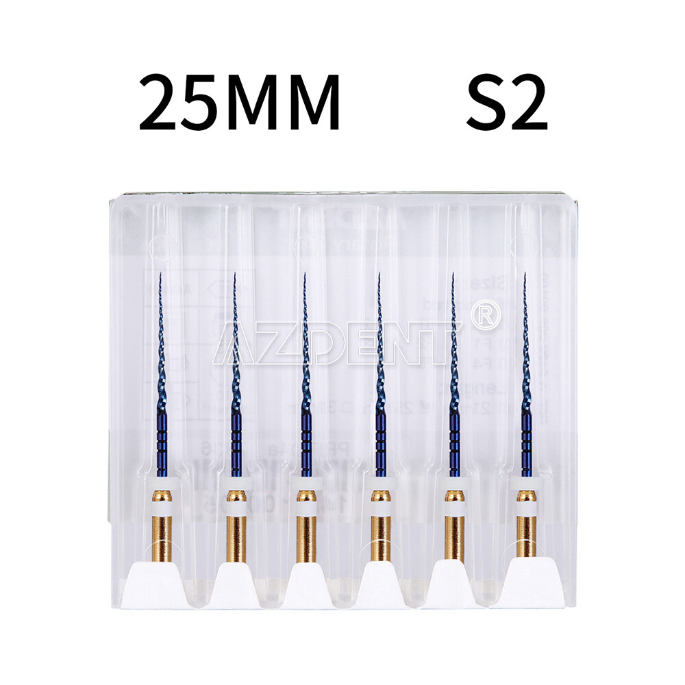 Dental Endo Files Reciprocating/Super/V Blue/Niti Rotary File Endodontic 21/25mm