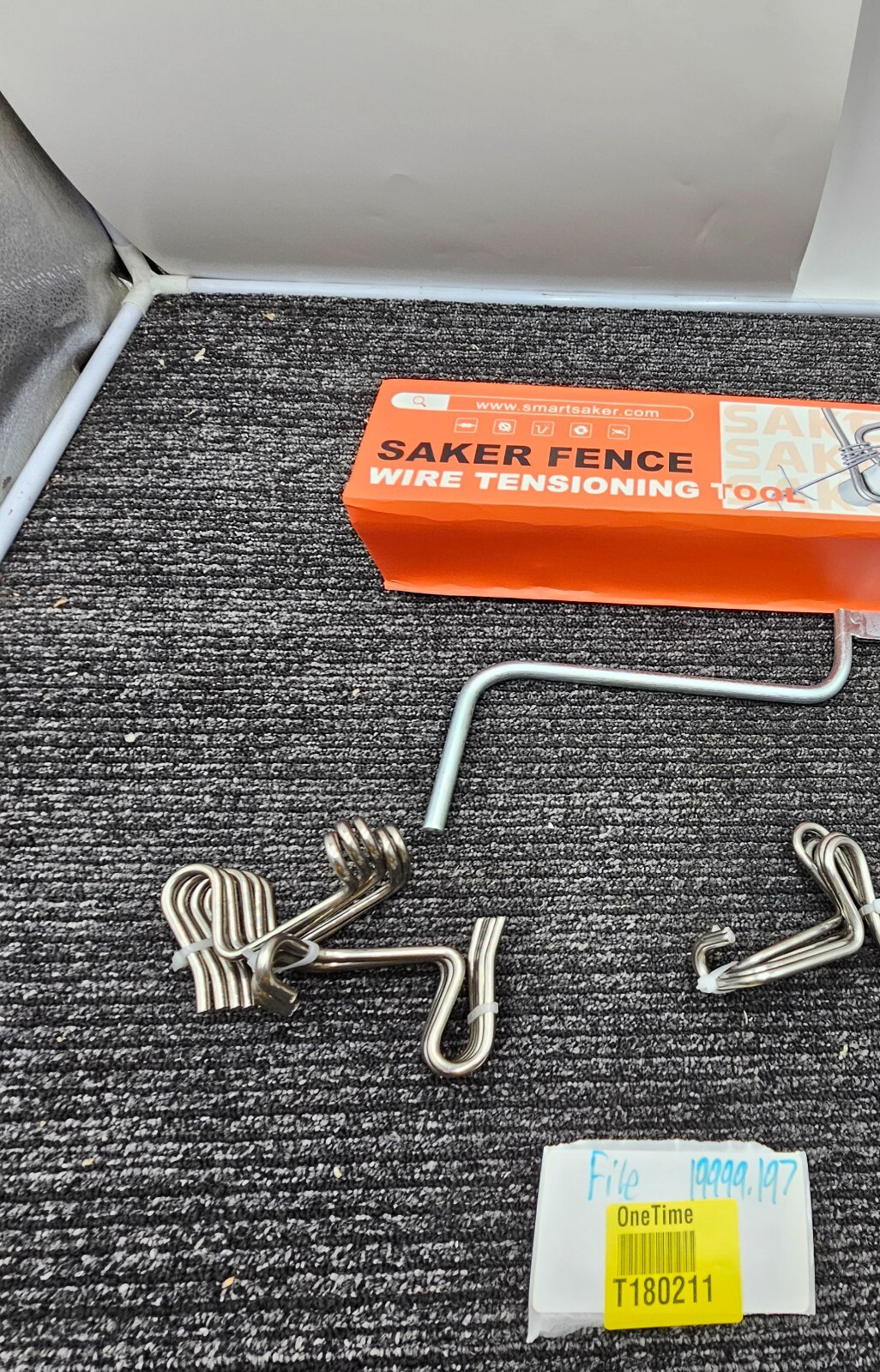(QTY 20) Saker GJ25504-X22069 Fence Wire Tensioning Tool with Tightener Handle