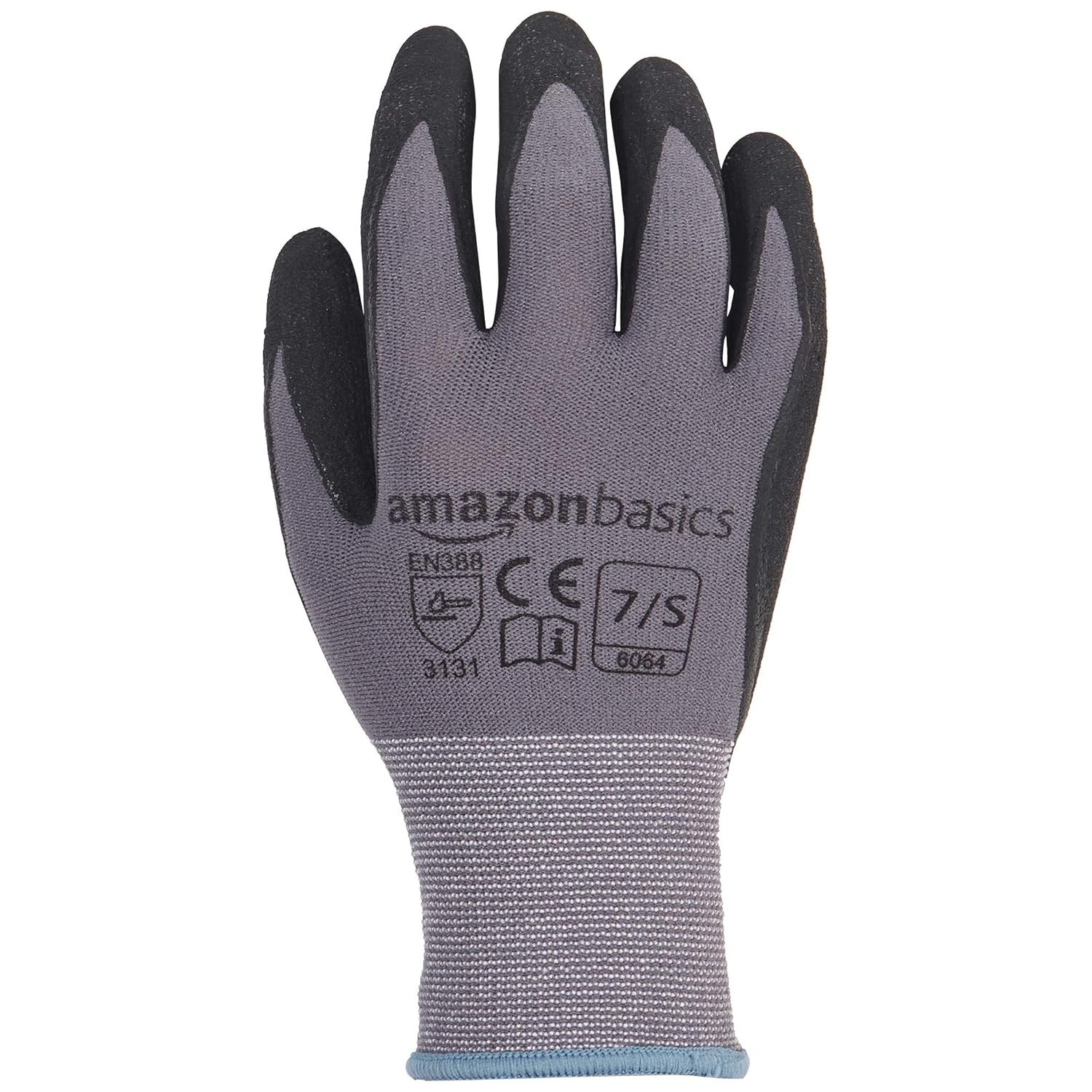 Amazon Basics Micro-Foam Nitrile Coated Work Gloves | 12 pair. Choose size
