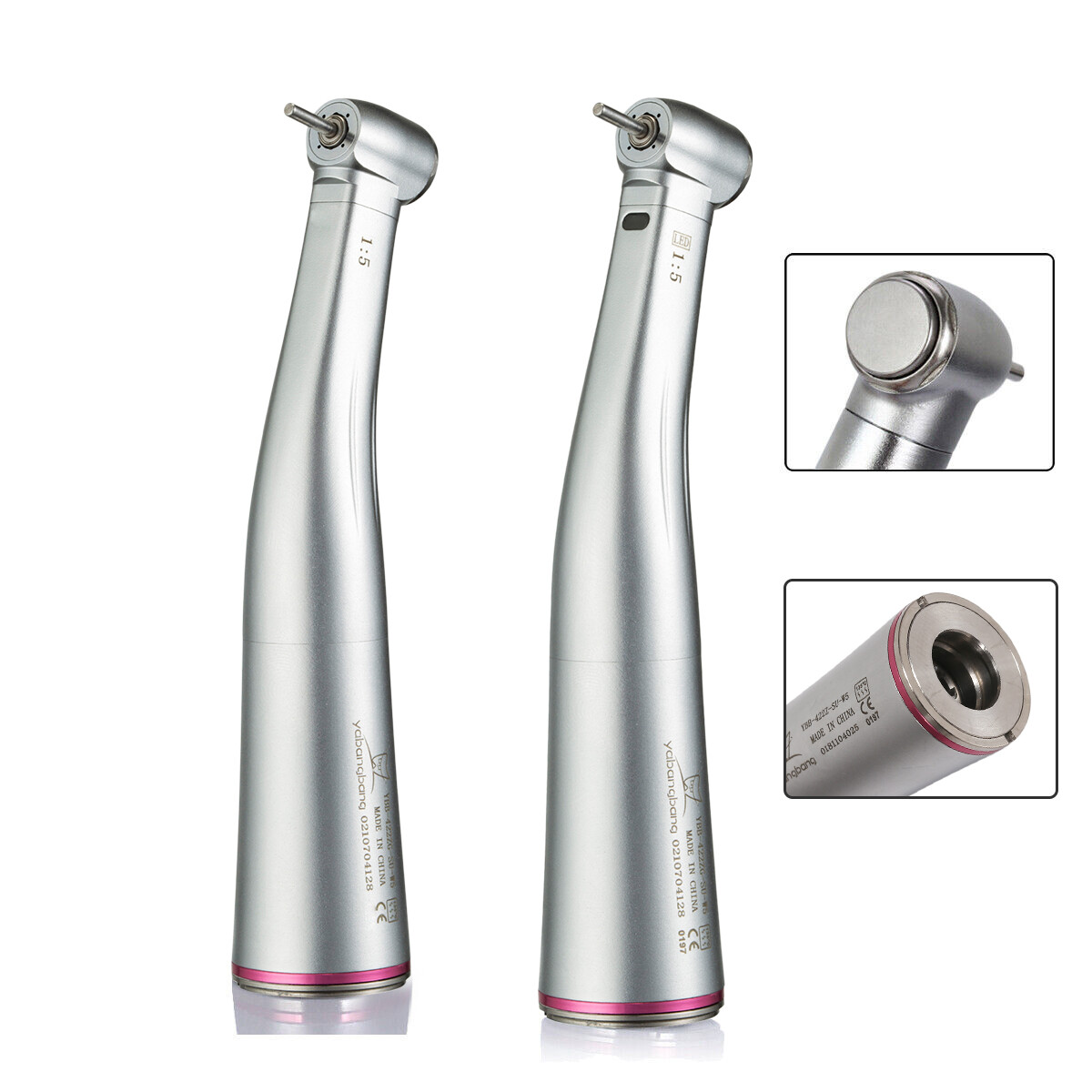 Yabangbang Dental High Speed Handpiece /1:5 Increasing Electric Contra Angle USA