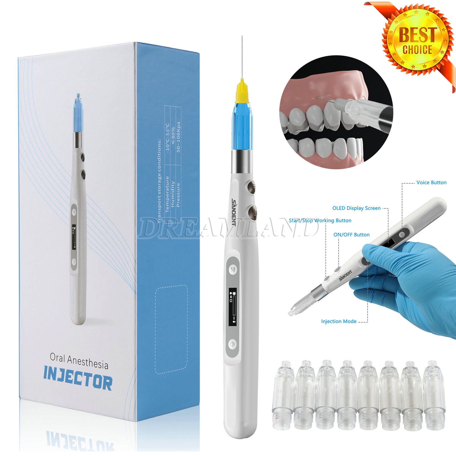 Dental Professional Painless Oral Local Anesthesia Device For Dentist