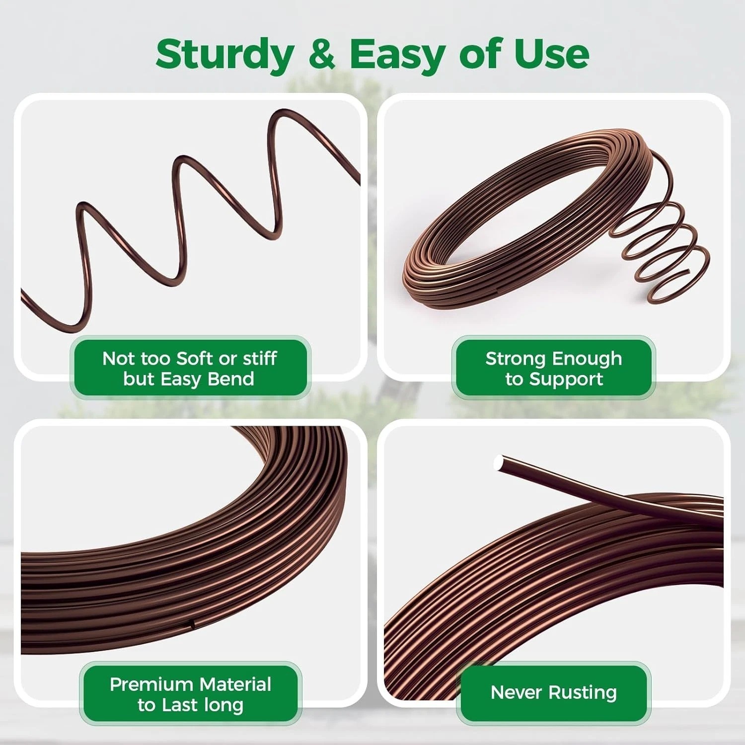 189FT Easy to Bend Bonsai Wire, Aluminum Bonsai Tree Wire in 5 size -1mm,1.5m…
