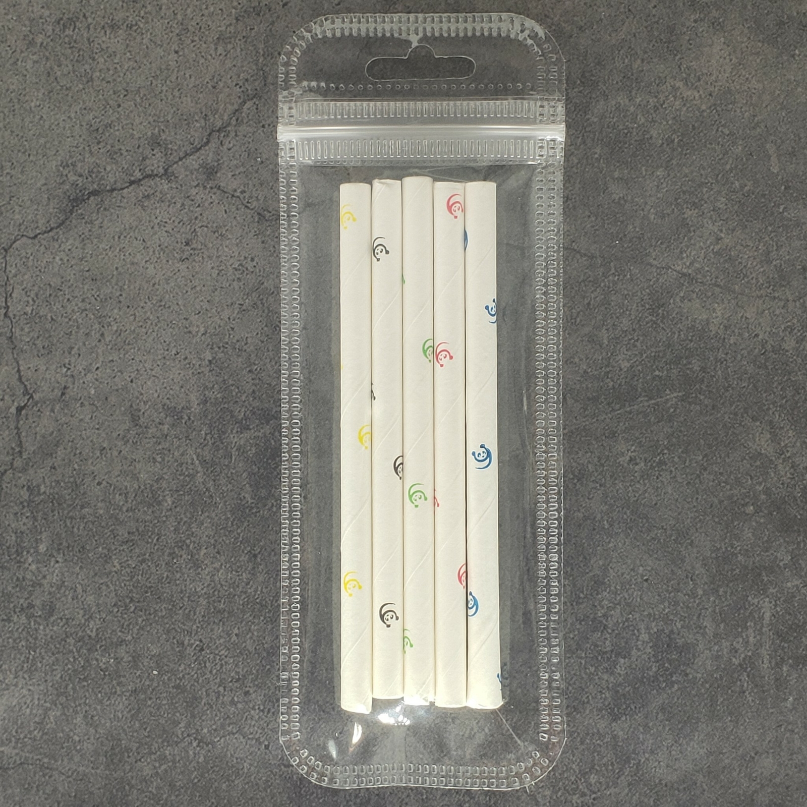 200 Clear Reclosable Plastic Poly Bags Zip Seal with Hang Hole 2.36 MIL