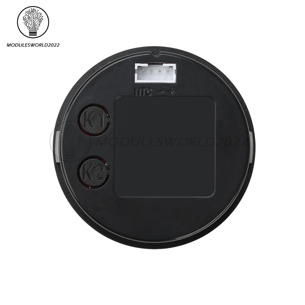 LCD Digital Battery Level Indicator Voltage Power Percentage Temperature Display