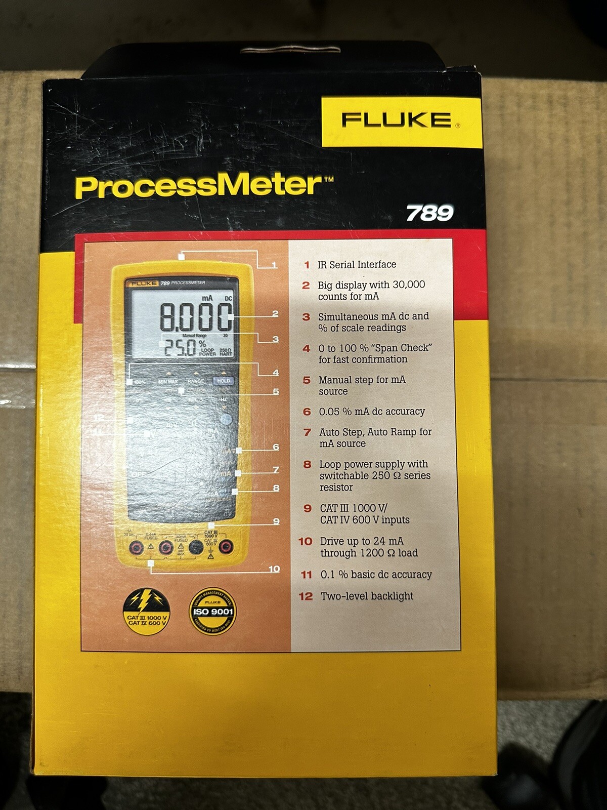 Fluke 789 ProcessMeter – New In Box