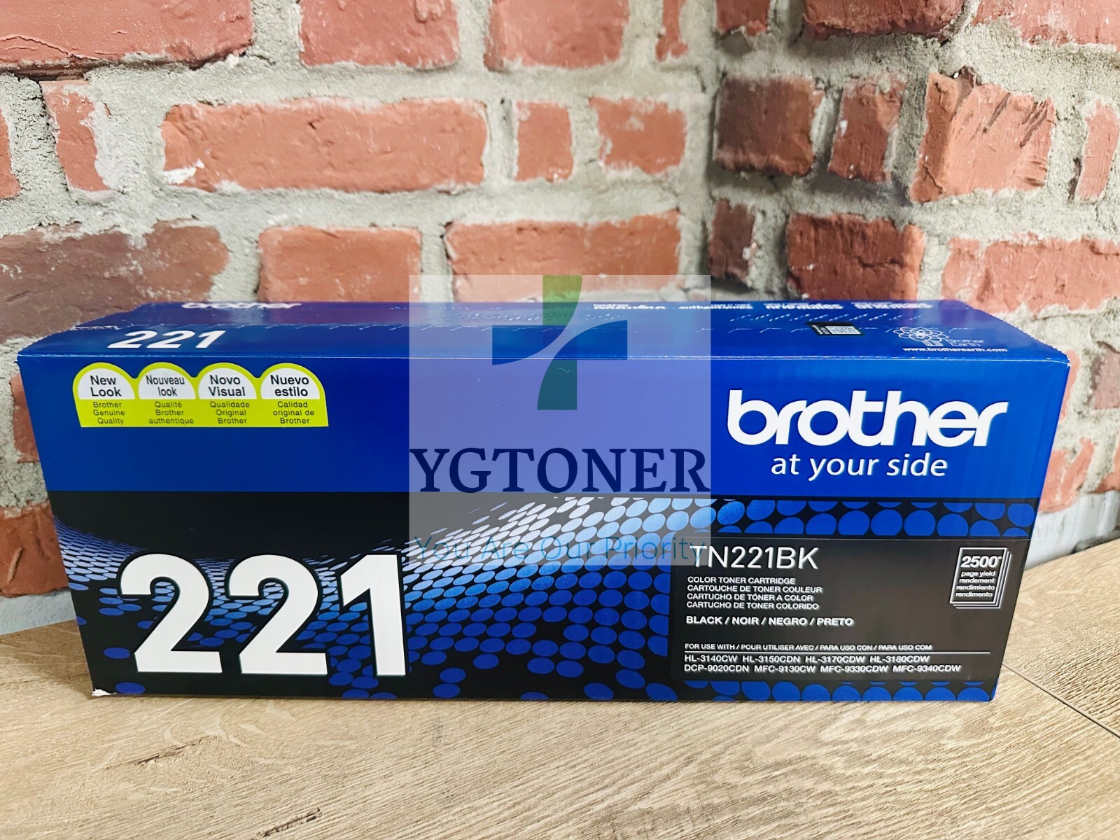 Brother TN221 CMYK 4 Colour Set Toner Cartridge