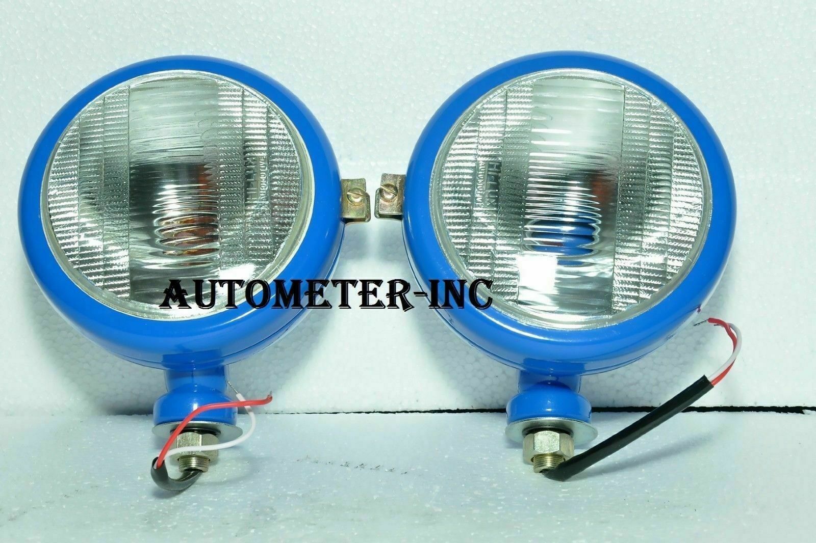 NEW 2000 2600 3000 3600 3610 4000 5000 7000 FORD TRACTOR 12V BLUE HEADLIGHTS