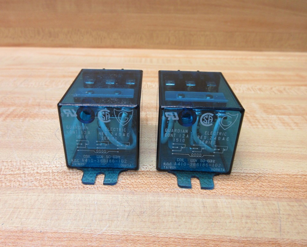 Guardian Electric A410-366186-102 Relay A410366186102